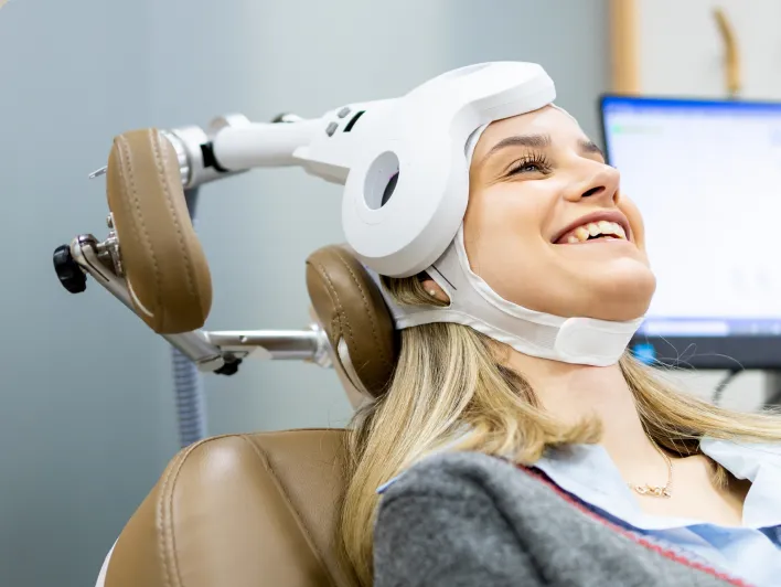 TMS therapy session at RECO Immersive